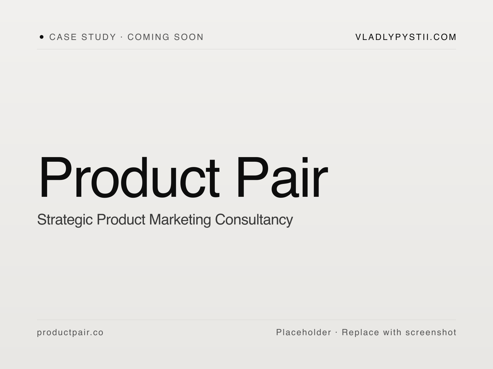 Product Pair